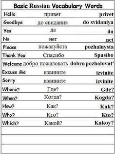 Russian phrases