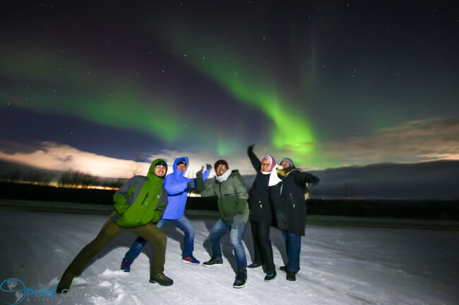 memburu aurora borealis di murmansk bersama fellow malaysian