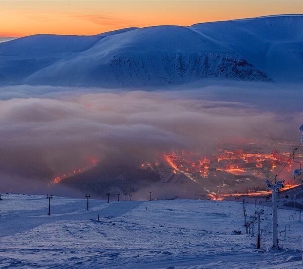 ski lift in russia